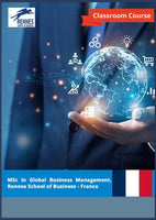 MSc in Global Business Management, Rennes School of Business - France