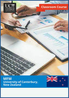 Master in Financial  Management - University of Canterbury  - New Zealand